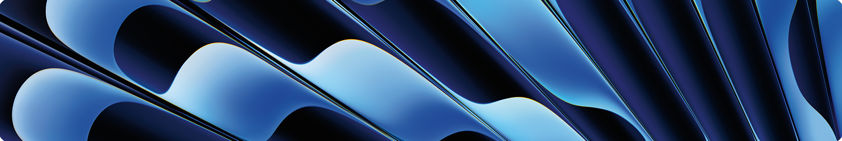 blauer MacBook Air Hintergrund